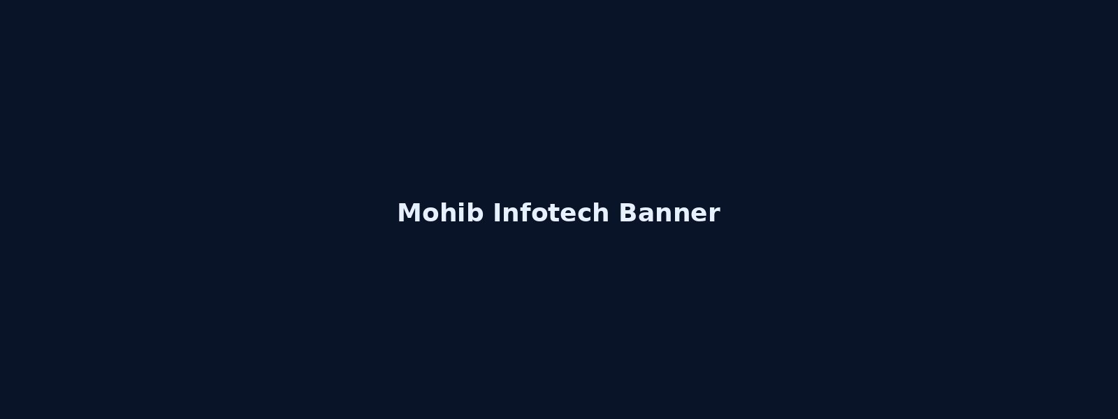 Mohib Infotech Banner 3